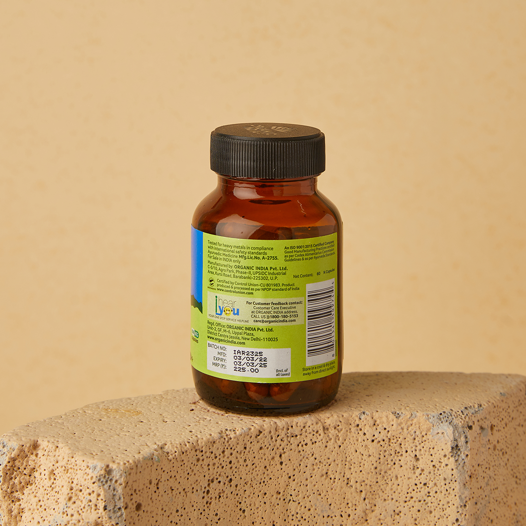 Organic India Prostate Care - 60 Cap